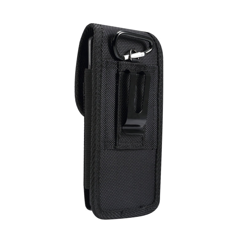 4.7 inch Universal Vertical Nylon Fabric Waist Bag  for iPhone X & iPhone 8, Galaxy S6, Redmi 3