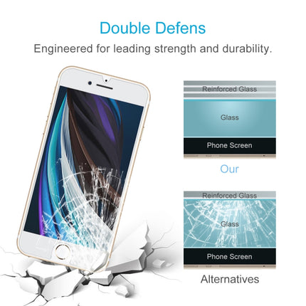 For iPhone SE 2022 / SE 2020 Large Arc EdgeTempered Glass Film, For iPhone SE 2022 (1pcs)