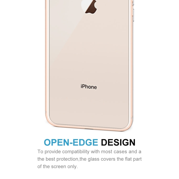 2 PCS for iPhone 8 Plus & 7 Plus 0.3mm 9H Surface Hardness 2.5D Curved Edge Explosion-proof Premium Tempered Glass Back Screen Protector, For 8P & 7P