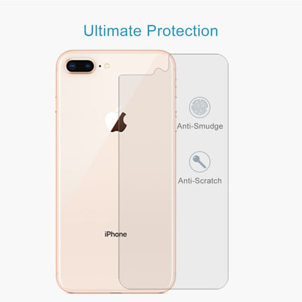 For IPhone 8 Plus & 7 Plus rear membrane 0.3mm 9H hardness 2.5d arc frontier defense explodes high-quality tempered rear membrane, For 8P & 7P