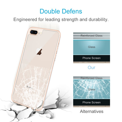 For IPhone 8 Plus & 7 Plus rear membrane 0.3mm 9H hardness 2.5d arc frontier defense explodes high-quality tempered rear membrane, For 8P & 7P
