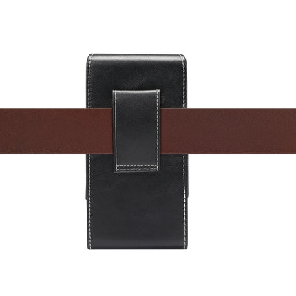 6.9  inch Universal Vertical Lambskin Texture Waist Bag  for Huawei Mate 20x，Xiaomi Max, For 6.9 inch