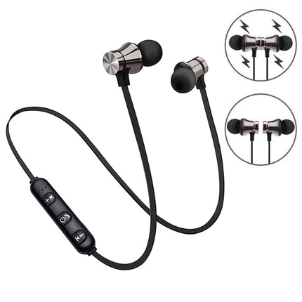 Auriculares inalámbricos intrauditivos magnéticos XT11 con Bluetooth V4.2, XT11 (dorado), XT11 (azul), XT11 (deslustrado), XT11 (plateado)