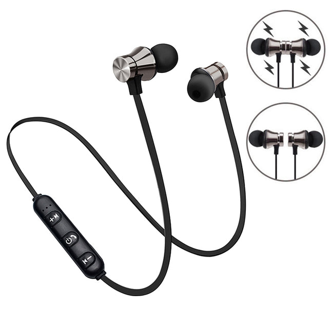 Auriculares inalámbricos intrauditivos magnéticos XT11 con Bluetooth V4.2, XT11 (dorado), XT11 (azul), XT11 (deslustrado), XT11 (plateado)