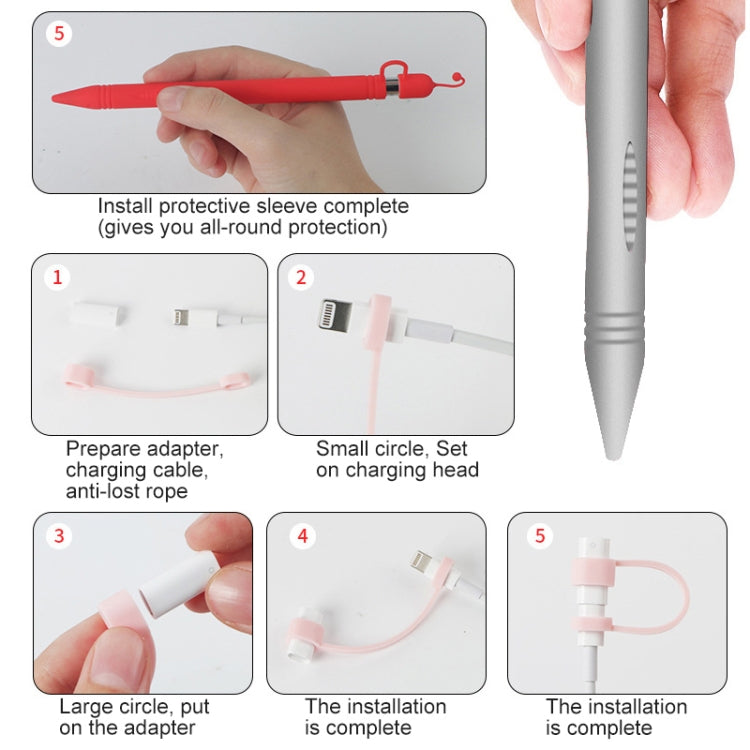 Apple Pen Cover Anti-Verlust-Schutzhülle für Apple Pencil
