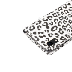 Für iPhone XR Leopardenmuster Horizontal Flip Ledertasche mit Halter &amp; Kartenfächern, Für XR