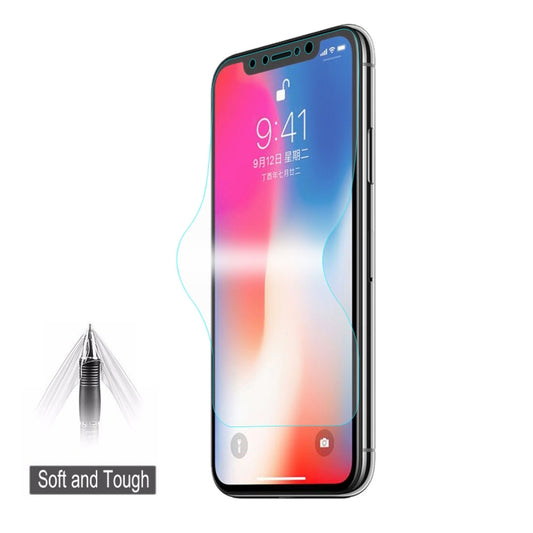 ENKAY Hat-Prince 0.1mm 3D Full Screen Protector Explosion-proof Hydrogel Film for iPhone XS, TPU+TPE+PET Material, iPhone XS