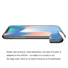 ENKAY Hat-Prince 0.1mm 3D Full Screen Protector Explosion-proof Hydrogel Film for iPhone XS, TPU+TPE+PET Material, iPhone XS