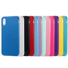 Für iPhone X / XS Candy Color TPU-Hülle, für XS