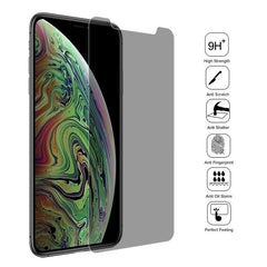 For iPhone 11 Pro Max / XS Max 9H 3D Privacy Anti-glare Non-full Screen Tempered Glass Screen Protector, For XS Max