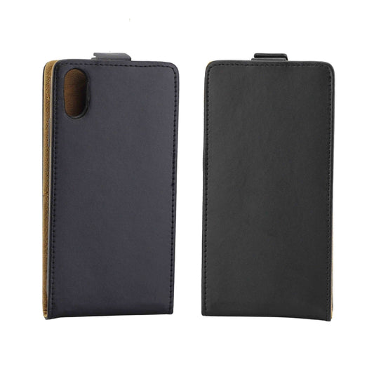 Für iPhone XS Max Business Style Vertical Flip TPU Lederhülle mit Kartensteckplatz, Für XS Max