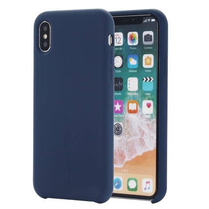 Funda protectora trasera de silicona líquida con cobertura total en las cuatro esquinas para iPhone XS Max, para XS Max, para XS Plus, XS Max