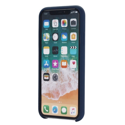 Funda protectora trasera de silicona líquida con cobertura total en las cuatro esquinas para iPhone XS Max, para XS Max, para XS Plus, XS Max