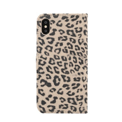 Für iPhone XS Max Leopardenmuster Horizontal Flip Ledertasche mit Halter &amp; Kartenfächern, Für XS Max