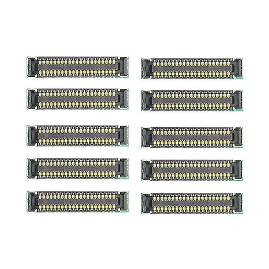 10 PCS LCD Display FPC Connector 42 Pin for Apple iPad 10.2 (2019) / 7th Gen 10.2 inch, For iPad 10.2 (2019)