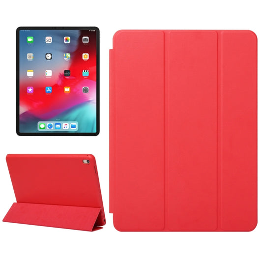 Horizontal Flip Solid Color Leather Case for iPad Pro 12.9 inch (2018), with Three-folding Holder & Wake-up / Sleep Function, For iPad Pro 12.9 inch (2018)