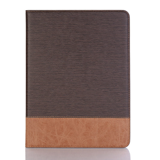 Horizontale Klapphülle aus PU-Leder mit Kreuzstruktur für iPad Air 13 2024 / iPad Pro 12,9 Zoll (2018), mit Halterung &amp; Kartenfächern &amp; Geldbörse, für iPad Air 13 2024 / iPad Pro 12,9 Zoll (2018)