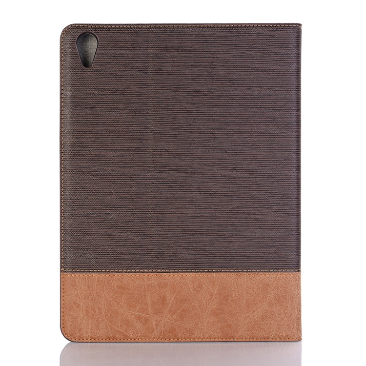 Horizontale Klapphülle aus PU-Leder mit Kreuzstruktur für iPad Air 13 2024 / iPad Pro 12,9 Zoll (2018), mit Halterung &amp; Kartenfächern &amp; Geldbörse, für iPad Air 13 2024 / iPad Pro 12,9 Zoll (2018)