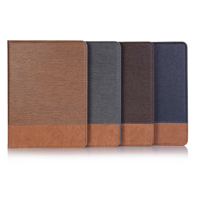 Horizontale Klapphülle aus PU-Leder mit Kreuzstruktur für iPad Air 13 2024 / iPad Pro 12,9 Zoll (2018), mit Halterung &amp; Kartenfächern &amp; Geldbörse, für iPad Air 13 2024 / iPad Pro 12,9 Zoll (2018)