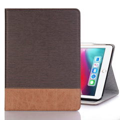 Horizontale Klapphülle aus PU-Leder mit Kreuzstruktur für iPad Air 13 2024 / iPad Pro 12,9 Zoll (2018), mit Halterung &amp; Kartenfächern &amp; Geldbörse, für iPad Air 13 2024 / iPad Pro 12,9 Zoll (2018)