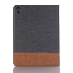 Horizontale Klapphülle aus PU-Leder mit Kreuzstruktur für iPad Air 13 2024 / iPad Pro 12,9 Zoll (2018), mit Halterung &amp; Kartenfächern &amp; Geldbörse, für iPad Air 13 2024 / iPad Pro 12,9 Zoll (2018)