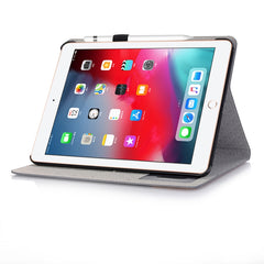 Horizontale Klapphülle aus PU-Leder mit Kreuzstruktur für iPad Air 13 2024 / iPad Pro 12,9 Zoll (2018), mit Halterung &amp; Kartenfächern &amp; Geldbörse, für iPad Air 13 2024 / iPad Pro 12,9 Zoll (2018)