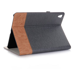 Horizontale Klapphülle aus PU-Leder mit Kreuzstruktur für iPad Air 13 2024 / iPad Pro 12,9 Zoll (2018), mit Halterung &amp; Kartenfächern &amp; Geldbörse, für iPad Air 13 2024 / iPad Pro 12,9 Zoll (2018)