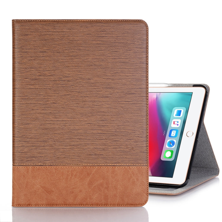Horizontale Klapphülle aus PU-Leder mit Kreuzstruktur für iPad Air 13 2024 / iPad Pro 12,9 Zoll (2018), mit Halterung &amp; Kartenfächern &amp; Geldbörse, für iPad Air 13 2024 / iPad Pro 12,9 Zoll (2018)