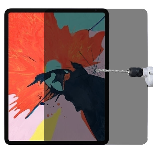 0,33 mm 9H 2,5D Sichtschutz, blendfreie, explosionsgeschützte Hartglasfolie für iPad Pro 12.9 (2018/2020), iPad Pro 12.9 (2018)