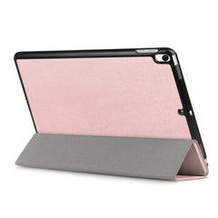 Custer Texture Horizontal Flip Leather Case for  iPad Air 2019 10.5 inch, with Three-folding Holder & Sleep / Wake-up Function, For iPad Air 2019 10.5 inch