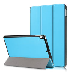 Custer Texture Horizontal Flip Leather Case for  iPad Air 2019 10.5 inch, with Three-folding Holder & Sleep / Wake-up Function, For iPad Air 2019 10.5 inch