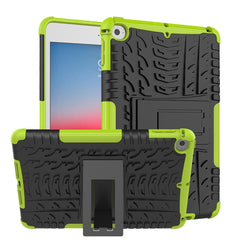 Tire Texture TPU+PC Shockproof Case for iPad Mini 2019, with Holder, For iPad Mini 2019