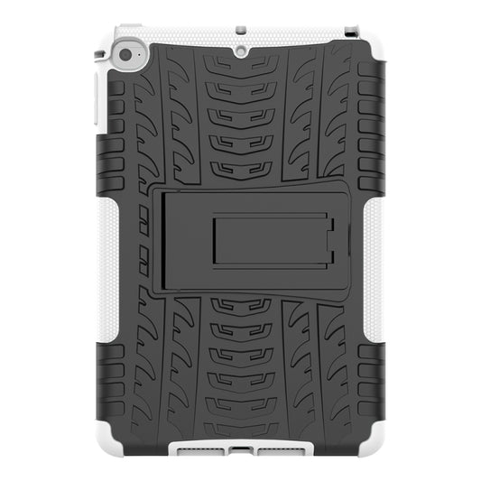 Tire Texture TPU+PC Shockproof Case for iPad Mini 2019, with Holder, For iPad Mini 2019