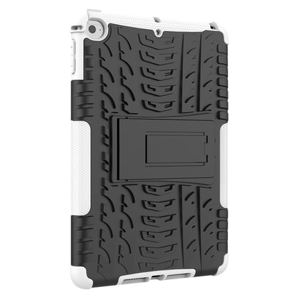 Tire Texture TPU+PC Shockproof Case for iPad Mini 2019, with Holder, For iPad Mini 2019