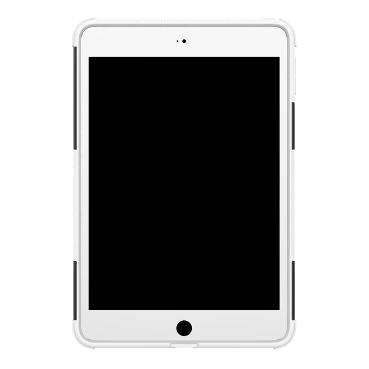 Funda a prueba de golpes de TPU+PC con textura de neumático para iPad Mini 2019, con soporte, para iPad Mini 2019