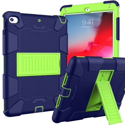 Stoßfeste zweifarbige Silikonschutzhülle für iPad Mini 2019 &amp; 4, mit Halterung (Rosenrot+Blau), IPRO0183A, IPRO0183B, IPRO0183C, IPRO0183D, IPRO0183E, IPRO0183F, IPRO0183G, IPRO0183H, IPRO0183I, IPRO0183J, IPRO0183K