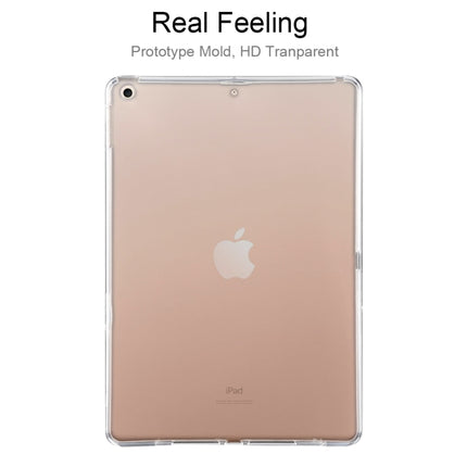 Für iPad 10.2 2021/2020/2019 3 mm HD transparente weiche TPU-Schutzhülle, für iPad 10.2 2021/2020/2019