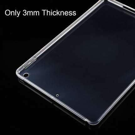 Für iPad 10.2 2021/2020/2019 3 mm HD transparente weiche TPU-Schutzhülle, für iPad 10.2 2021/2020/2019