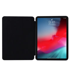 For iPad Pro 11 (2020) PC + PU Leather Tablet Case with Three-folding Holder, For iPad Pro 11 (2020)