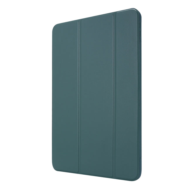 Funda para tableta de cuero sintético y policarbonato con tres pliegues para iPad Pro 11 (2020)