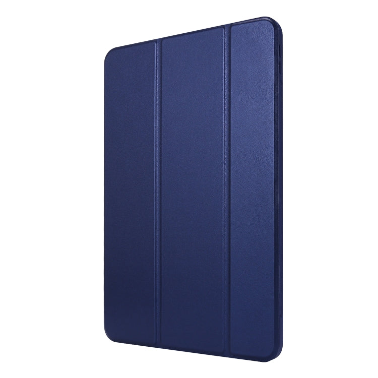For iPad Pro 11 (2020) PC + PU Leather Tablet Case with Three-folding Holder, For iPad Pro 11 (2020)