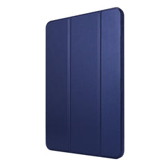 For iPad Pro 11 (2020) PC + PU Leather Tablet Case with Three-folding Holder, For iPad Pro 11 (2020)