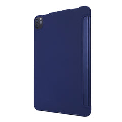 For iPad Pro 11 (2020) PC + PU Leather Tablet Case with Three-folding Holder, For iPad Pro 11 (2020)