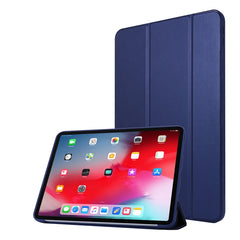 For iPad Pro 11 (2020) PC + PU Leather Tablet Case with Three-folding Holder, For iPad Pro 11 (2020)