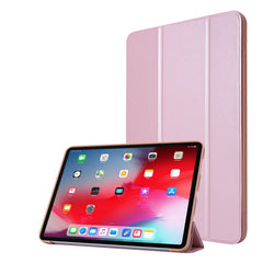 For iPad Pro 11 (2020) PC + PU Leather Tablet Case with Three-folding Holder, For iPad Pro 11 (2020)