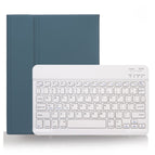 White Keyboard / Dark Green