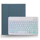 White Keyboard / Dark Green