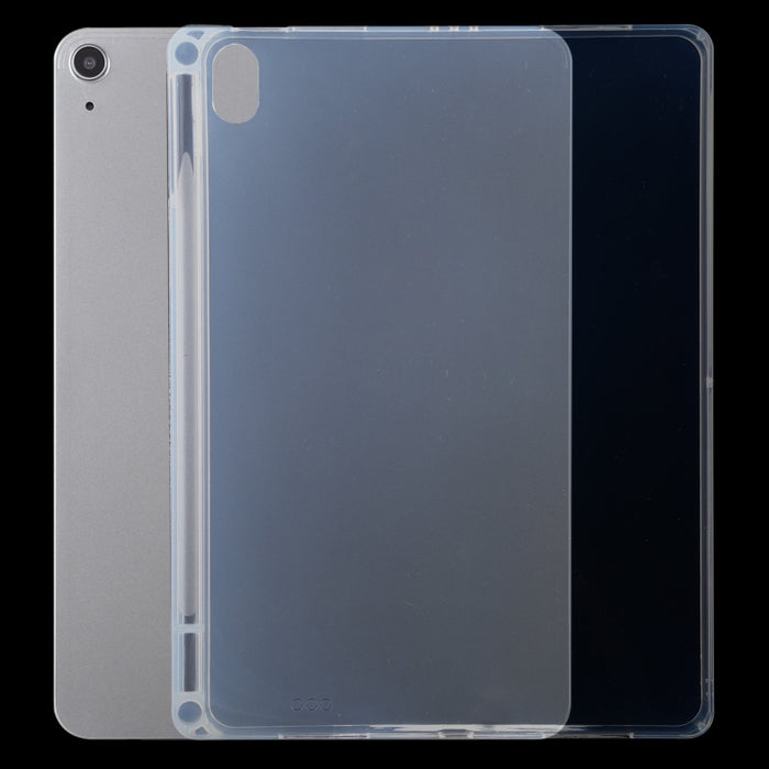 Funda protectora de TPU transparente de 0,75 mm con ranura para bolígrafo para iPad Air 2022/2020 10,9/iPad Pro 11 2018, para iPad Air 2022/2020 10,9