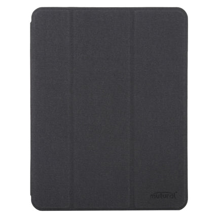 Mutural YASHI-Serie TPU + PU-Stoffmuster Textur Horizontal Flip Ledertasche mit dreifach klappbarem Halter &amp; Stiftschlitz &amp; Wake-up/Sleep-Funktion für iPad Air 2022 / 2020 10.9, für iPad Air 2022 / 2020 10.9