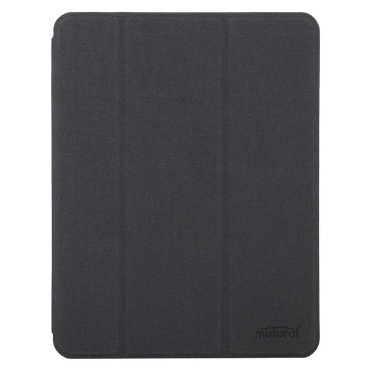 Mutural YASHI Series TPU + PU Cloth Pattern Texture Horizontal Flip Leather Case with Three-folding Holder & Pen Slot & Wake-up / Sleep Function For iPad Air 2022 / 2020 10.9, For iPad Air 2022 / 2020 10.9